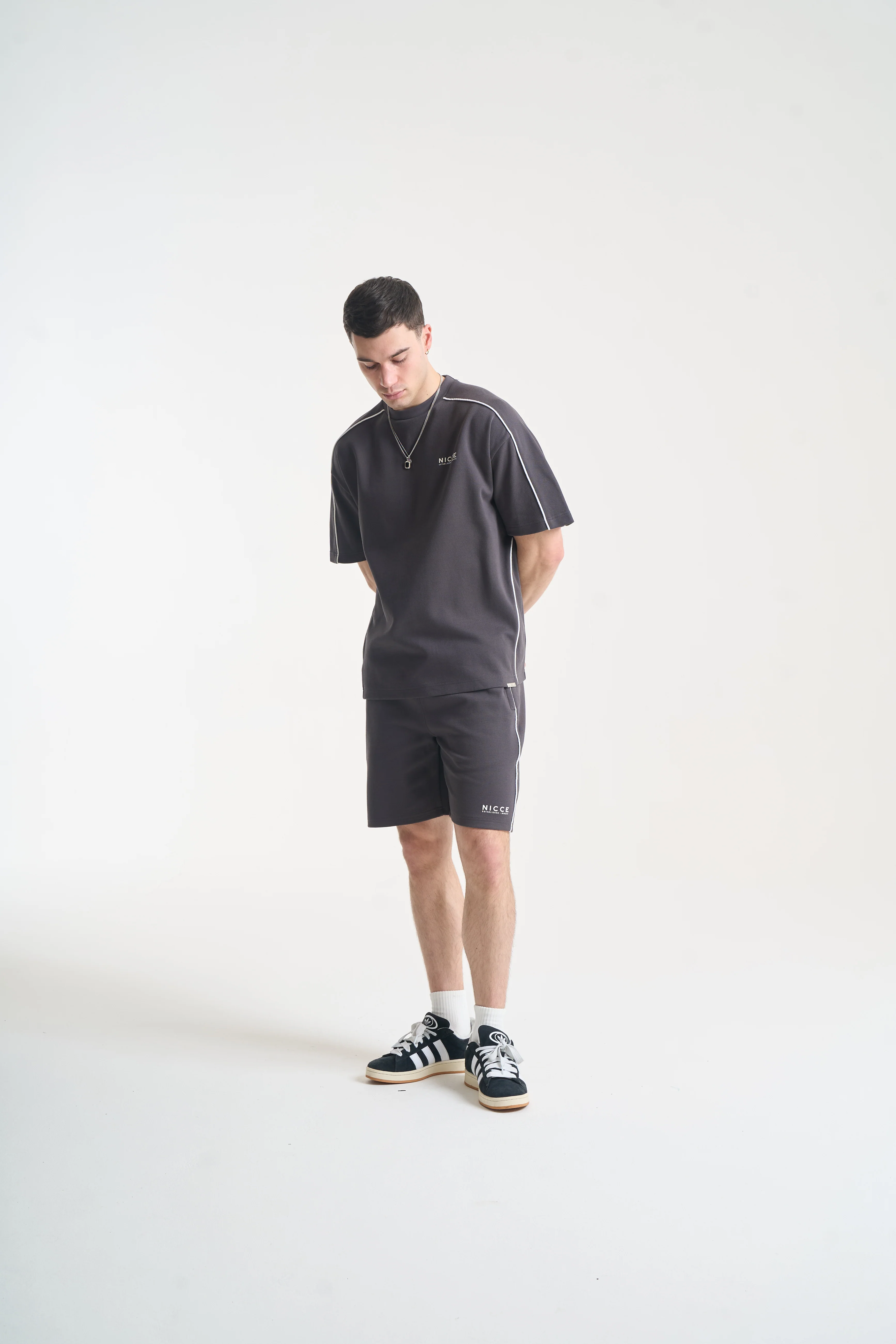 NICCE Mens Piper T-Shirt | Coal - Image 8