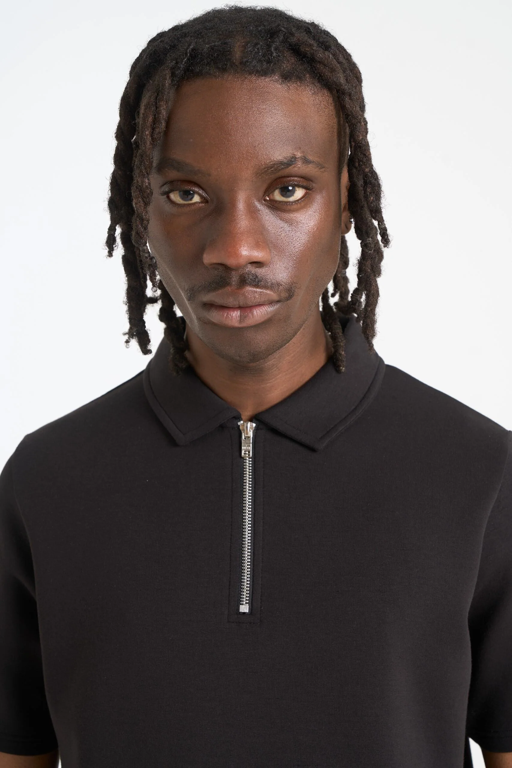 NICCE Mens Luxe Polo Shirt | Black - Image 3