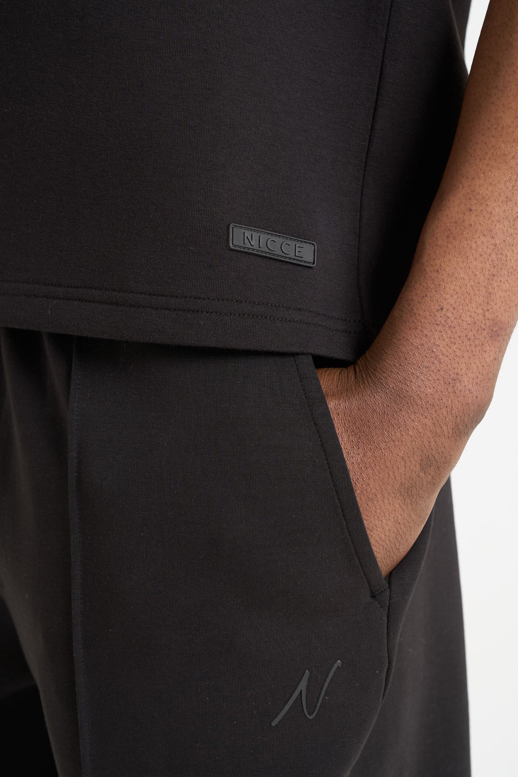 NICCE Mens Luxe Polo Shirt | Black - Image 4