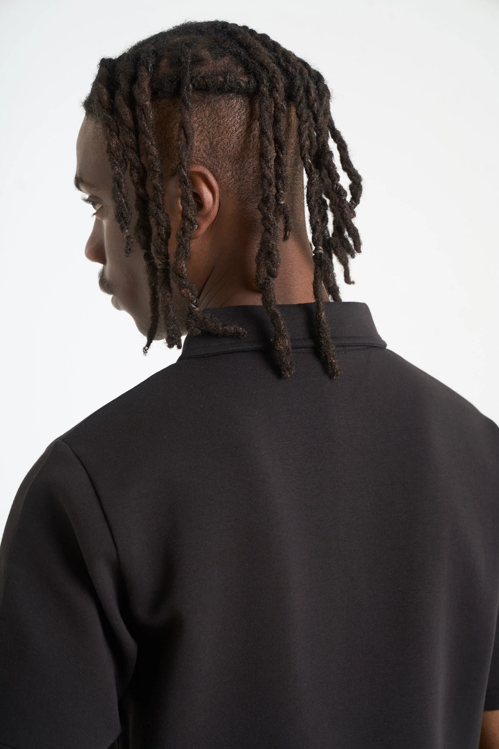 NICCE Mens Luxe Polo Shirt | Black - Image 5