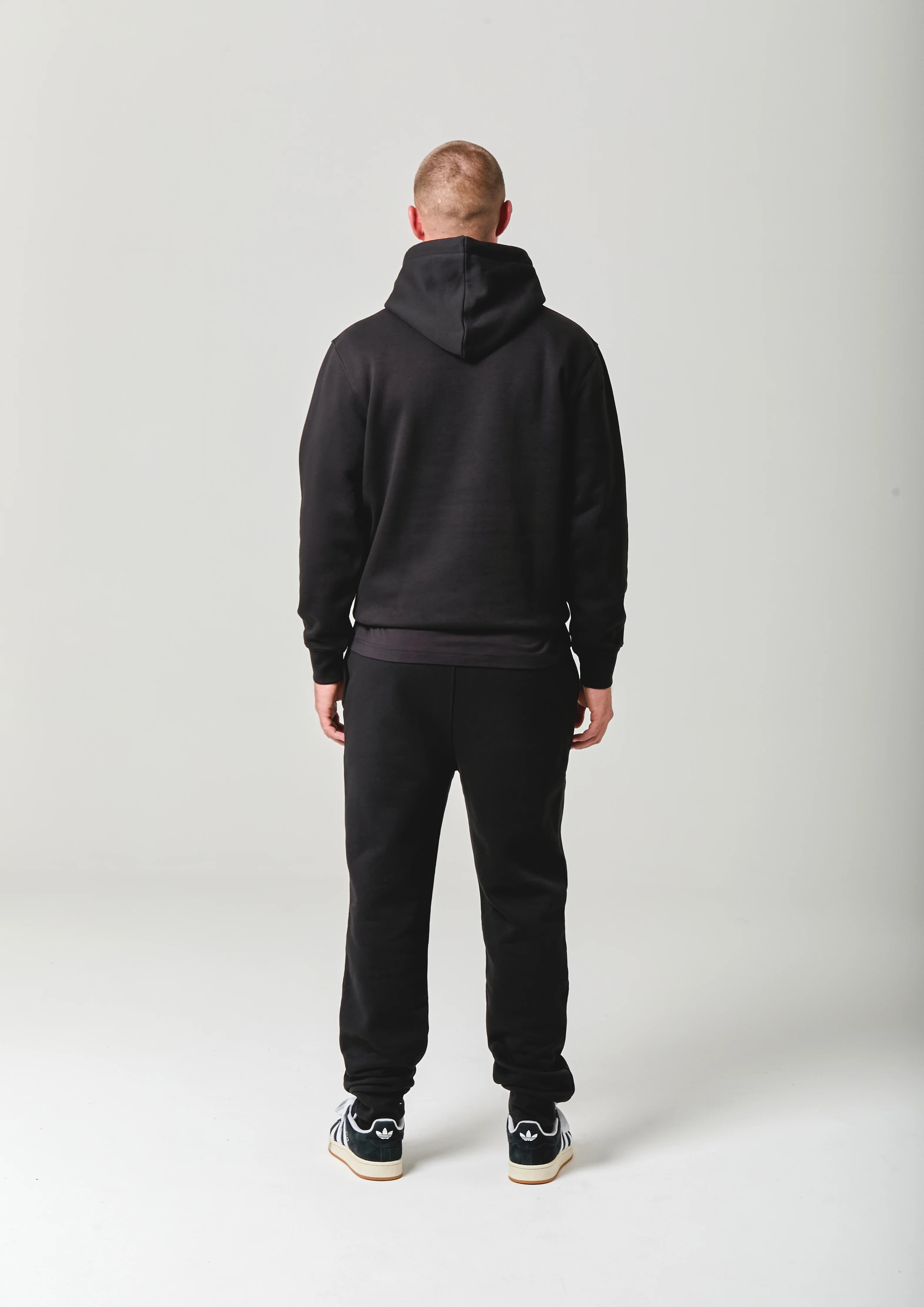NICCE Mens Powell Hoodie | Black - Image 5
