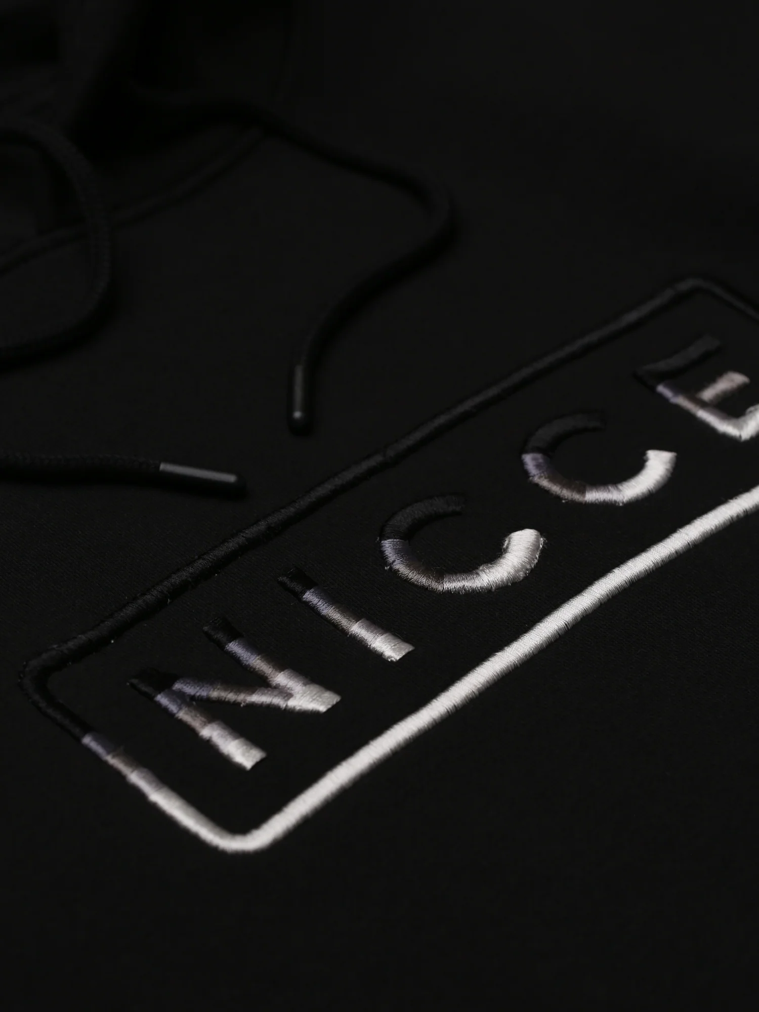 NICCE Mens Powell Hoodie | Black - Image 9