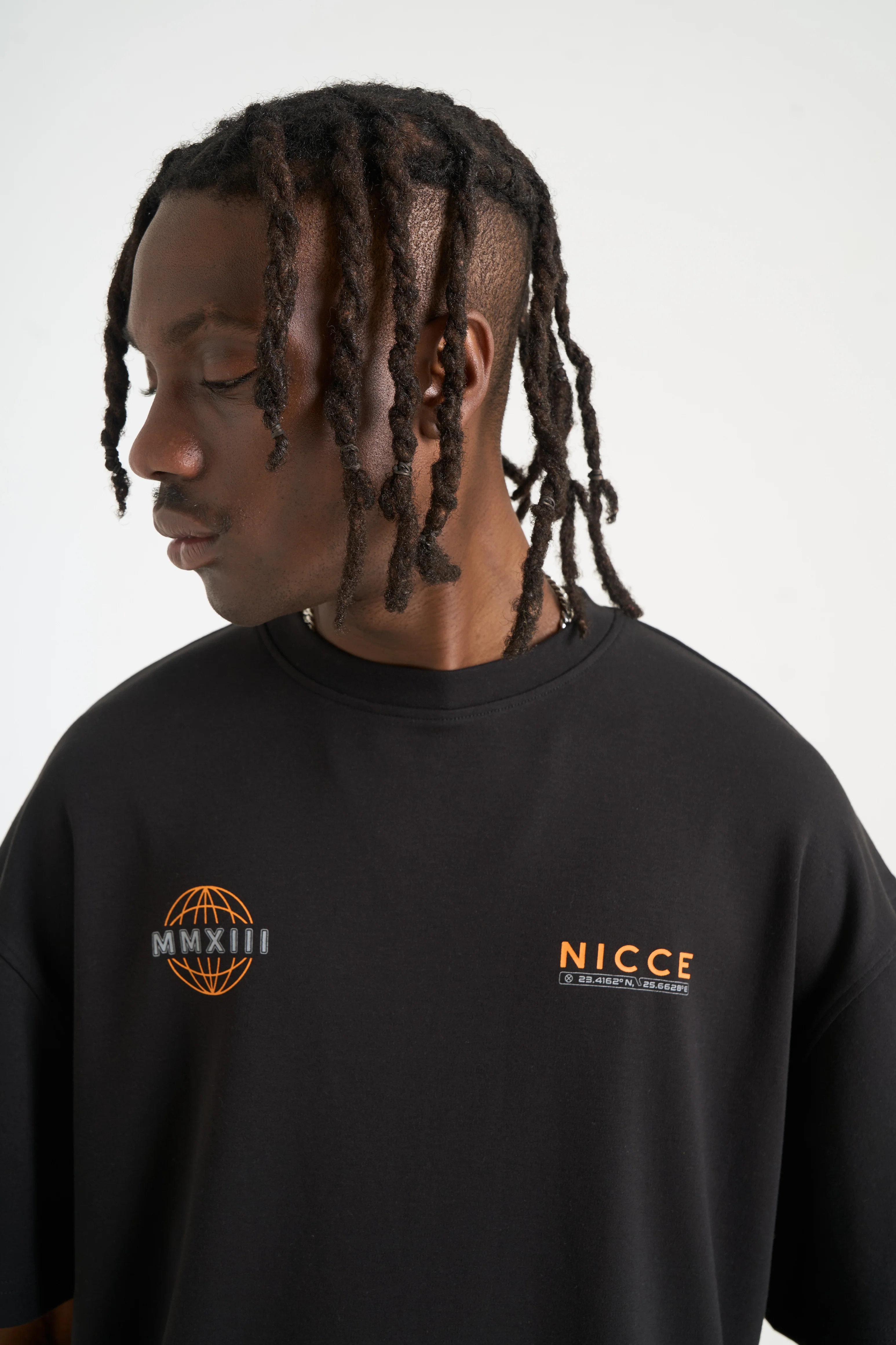 NICCE Mens Raviti T-Shirt | Black - Image 2