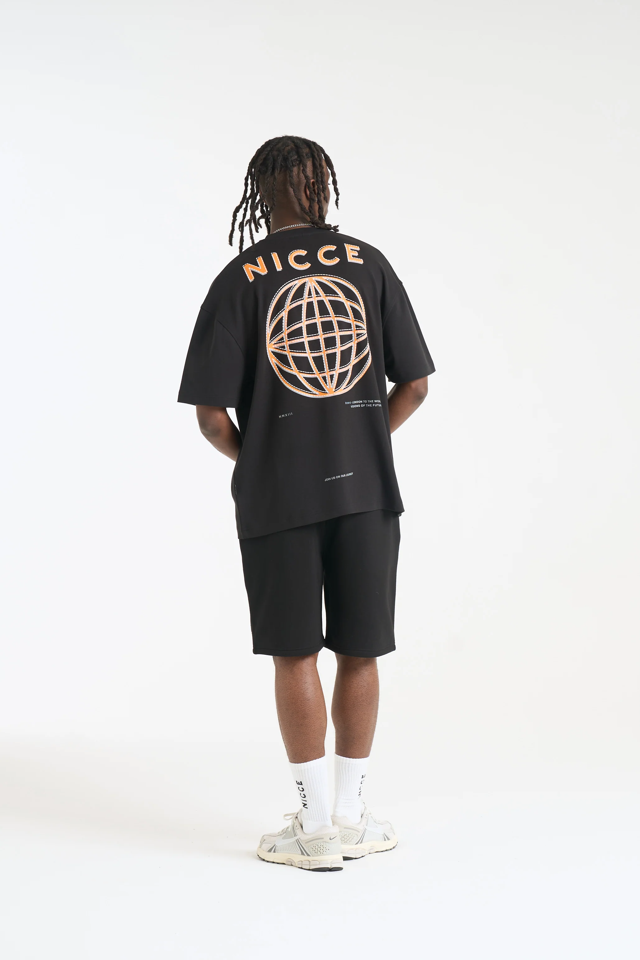 NICCE Mens Raviti T-Shirt | Black - Image 3