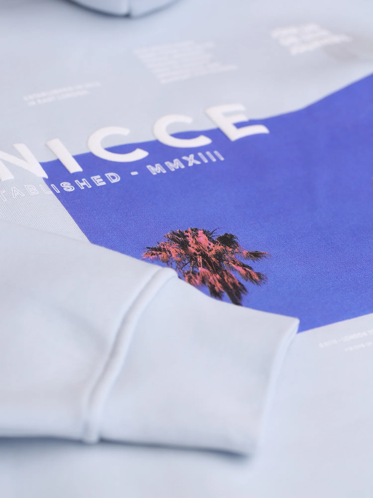 NICCE Mens Resort Hoodie | Skyway Blue - Image 4