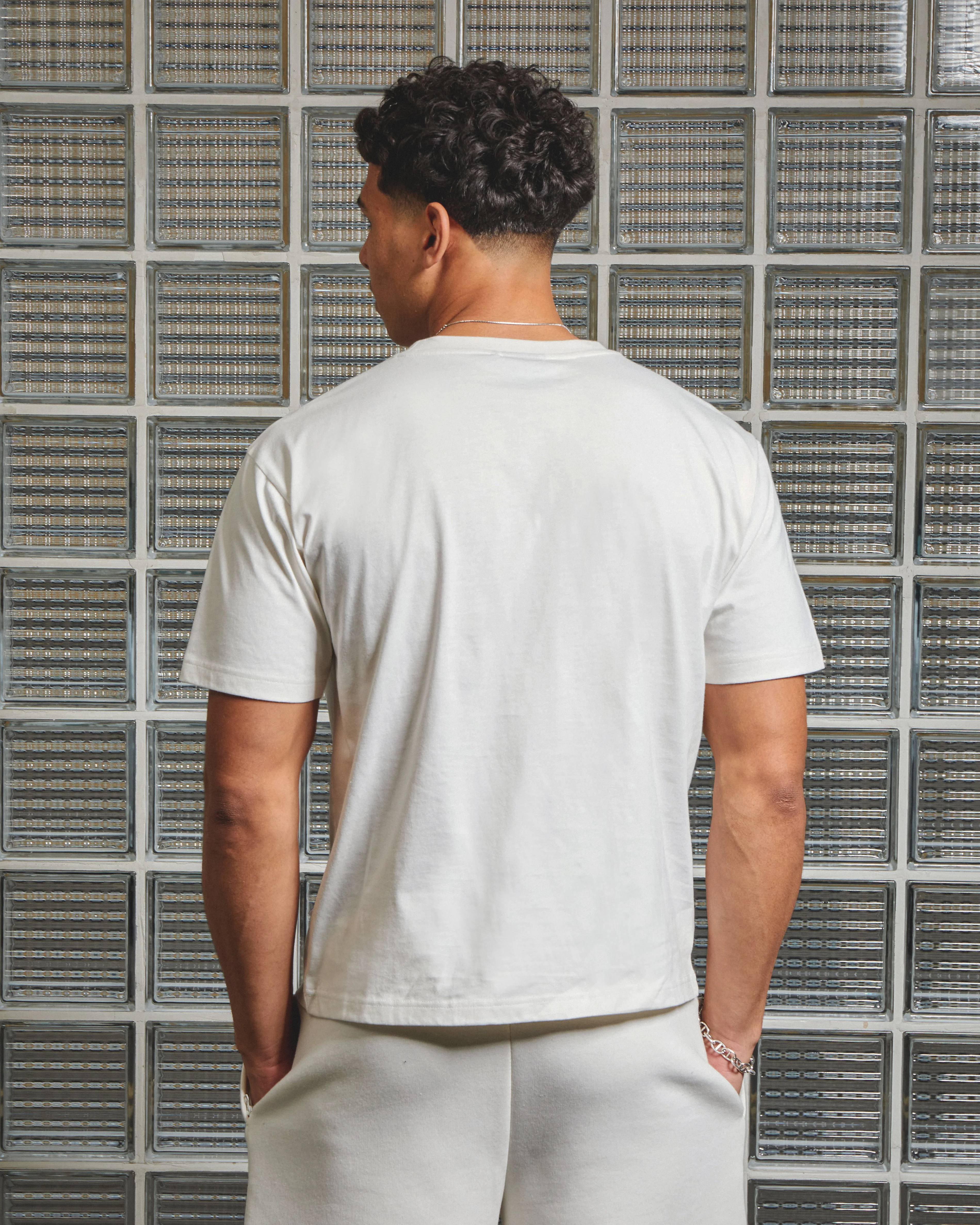 NICCE Mens Riviera T-Shirt | Snow White - Image 3