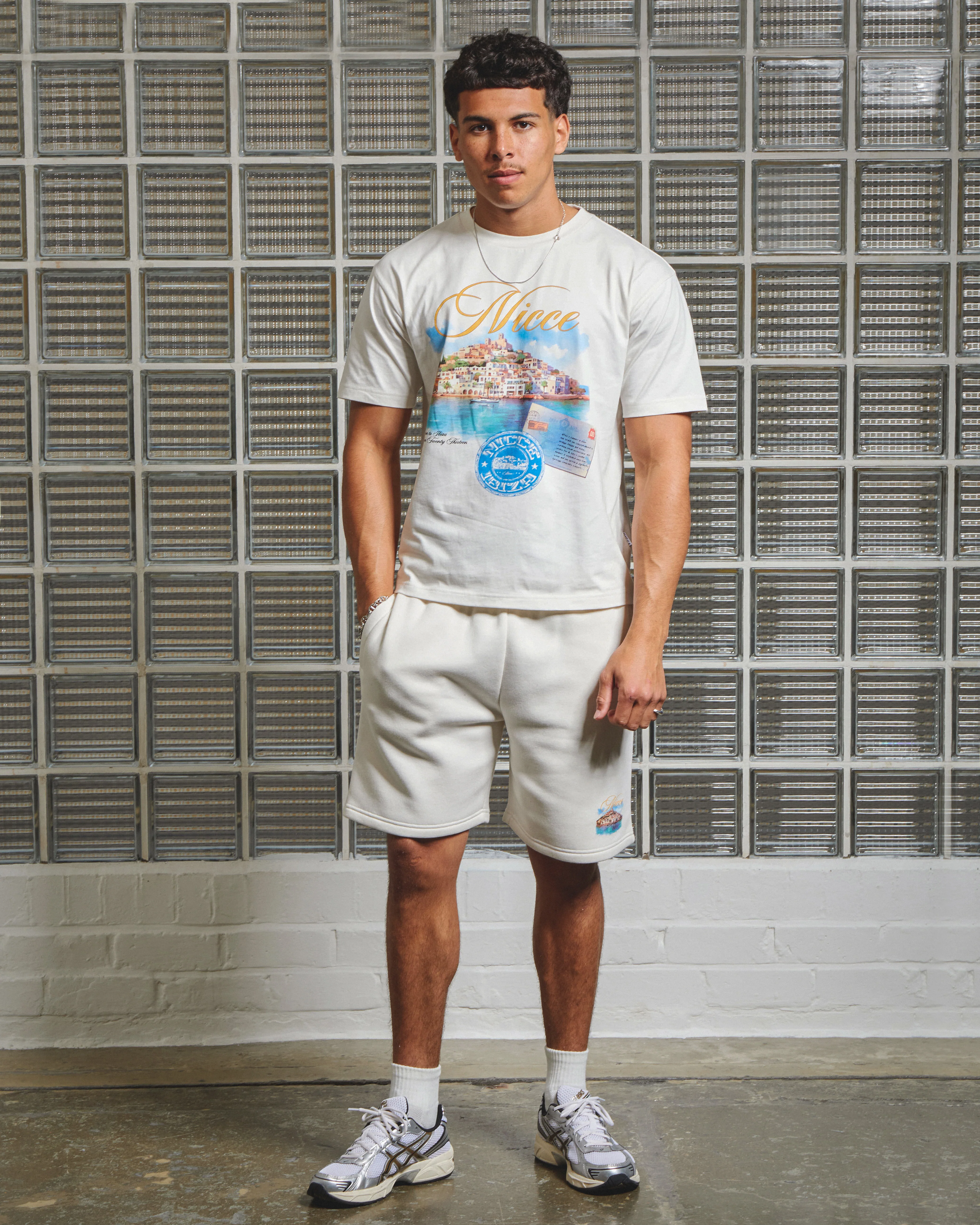 NICCE Mens Riviera T-Shirt | Snow White - Image 4