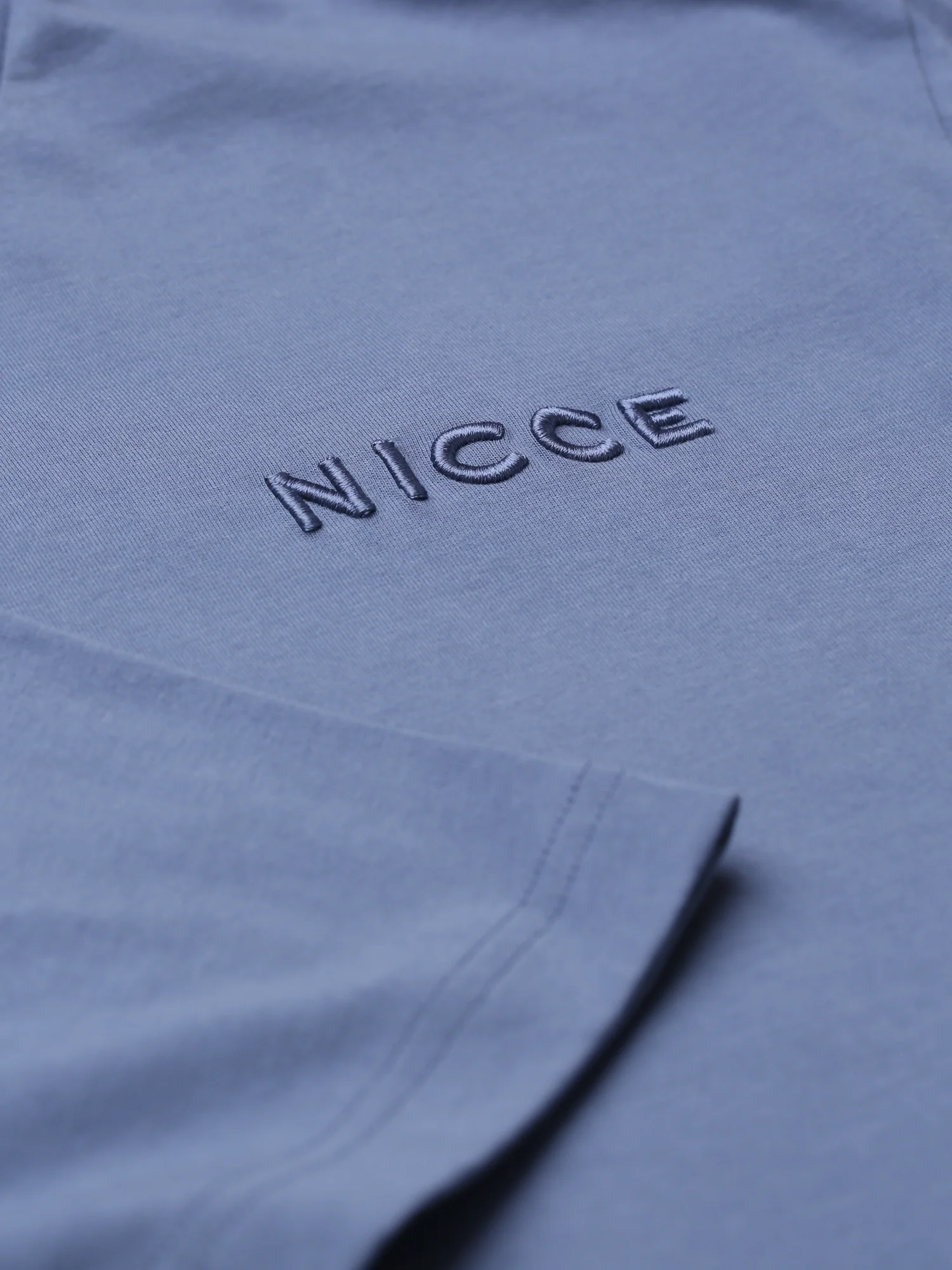NICCE Mens Script Essential T-Shirt | Blue - Image 9