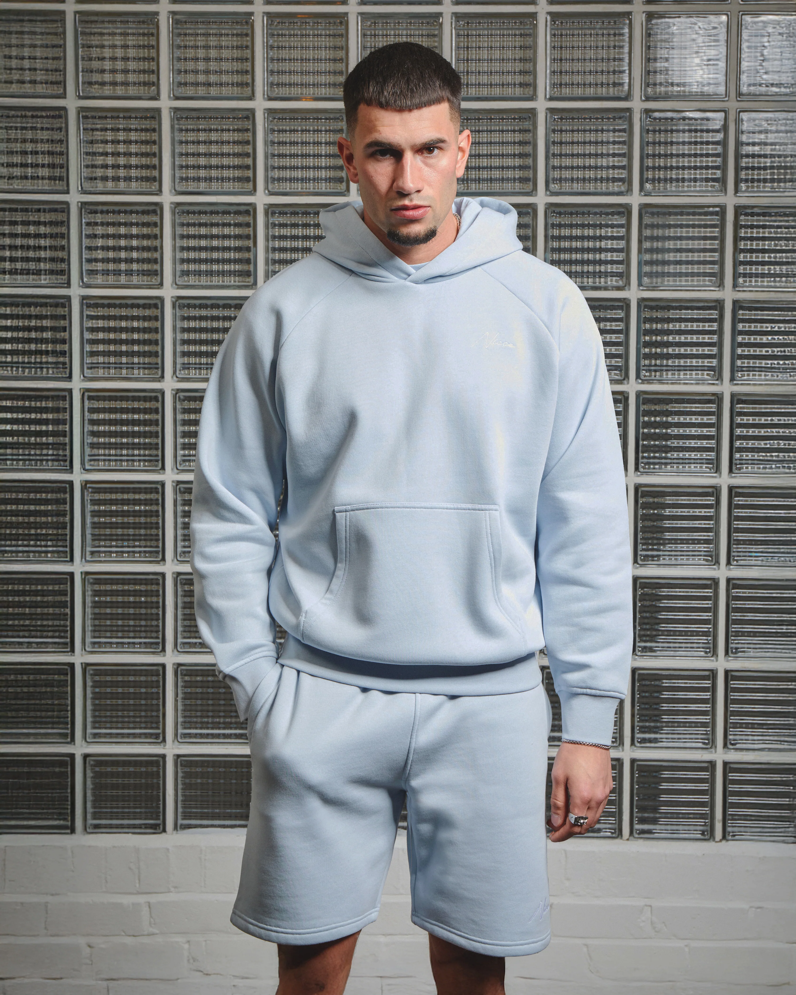 NICCE Mens Sojourn Hoodie | Skyway Blue - Image 2