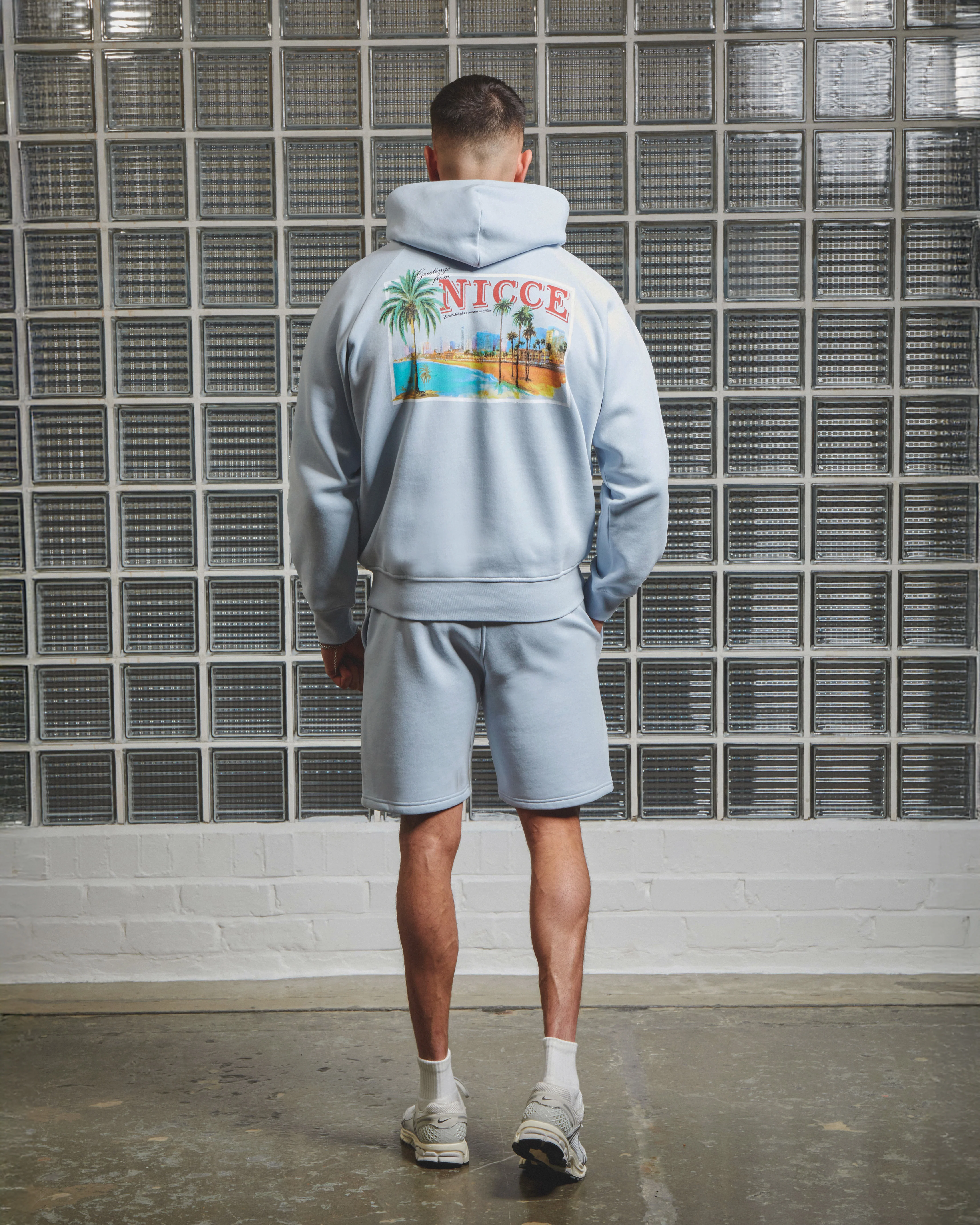 NICCE Mens Sojourn Hoodie | Skyway Blue - Image 3
