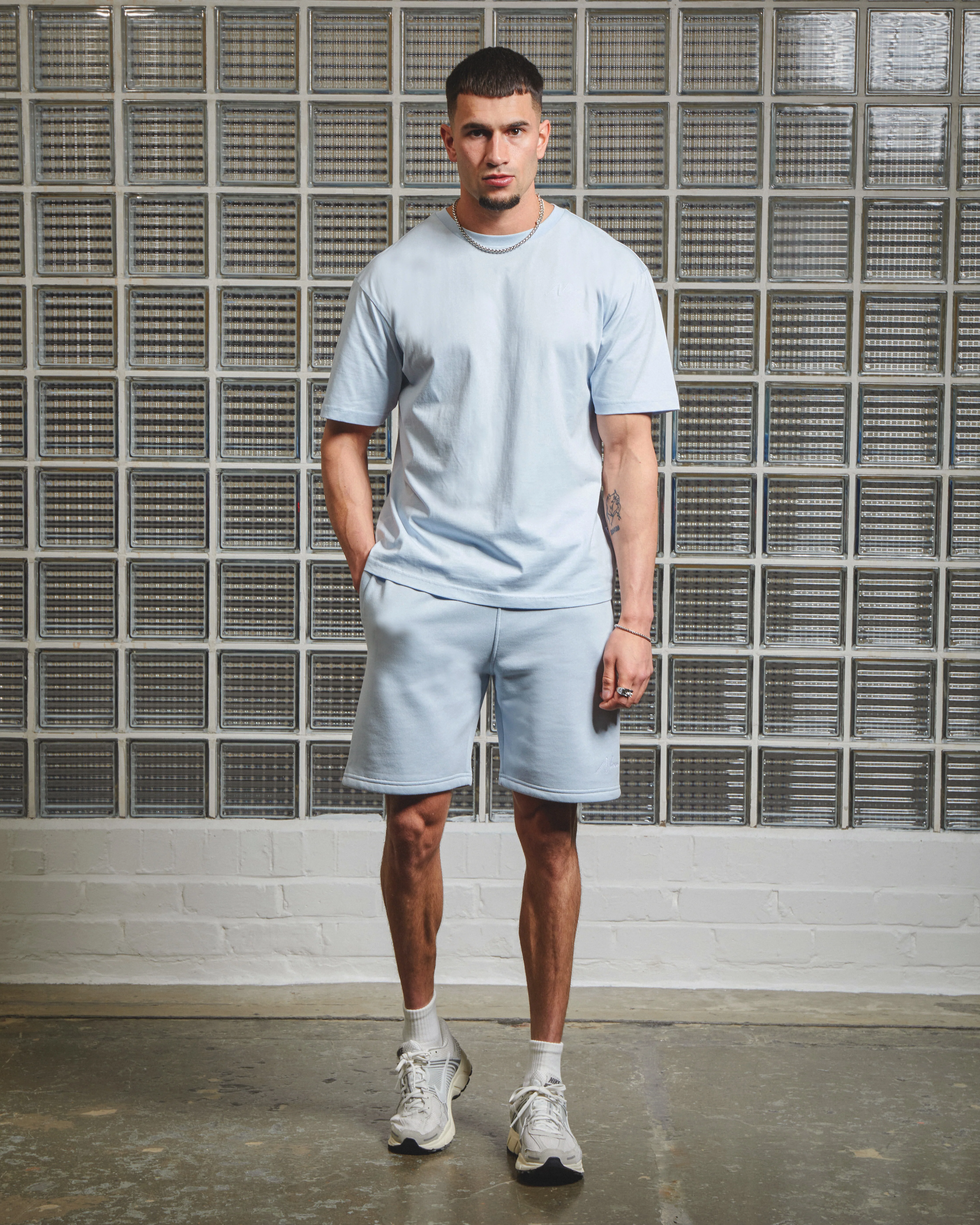NICCE Mens Sojourn T-Shirt | Skyway Blue - Image 5