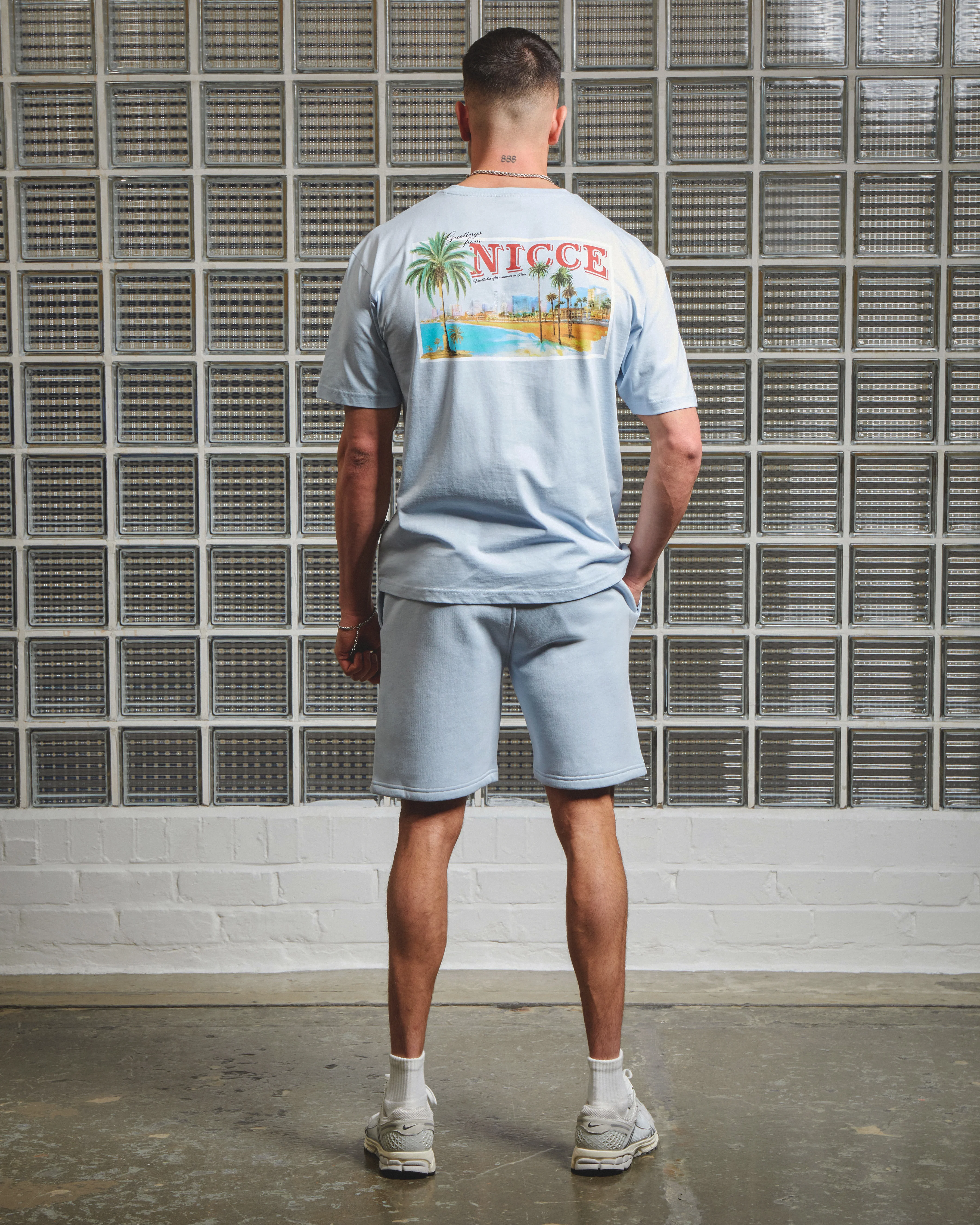 NICCE Mens Sojourn T-Shirt | Skyway Blue - Image 6