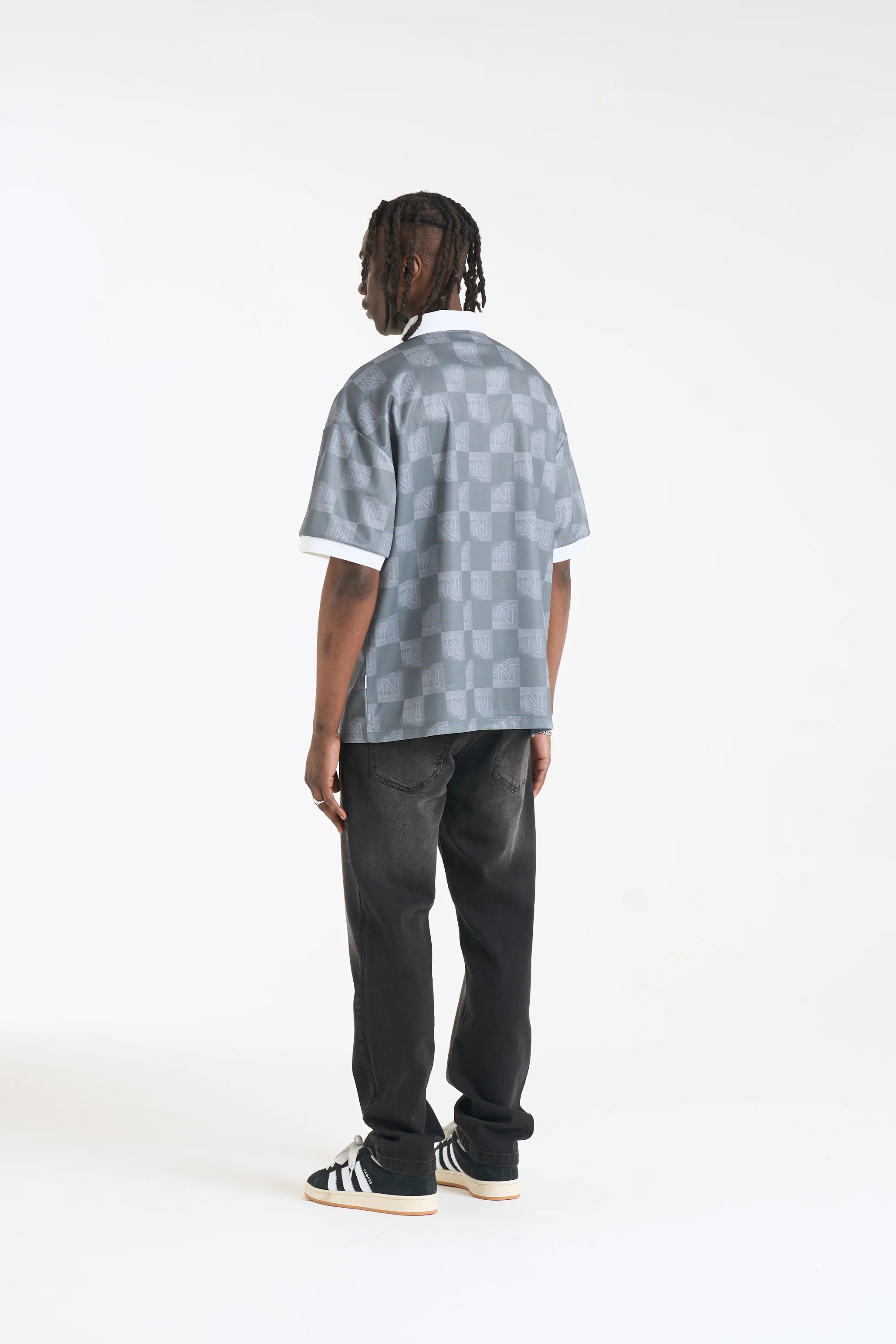 NICCE Mens Stadium Football Shirt | Shadow - Image 3