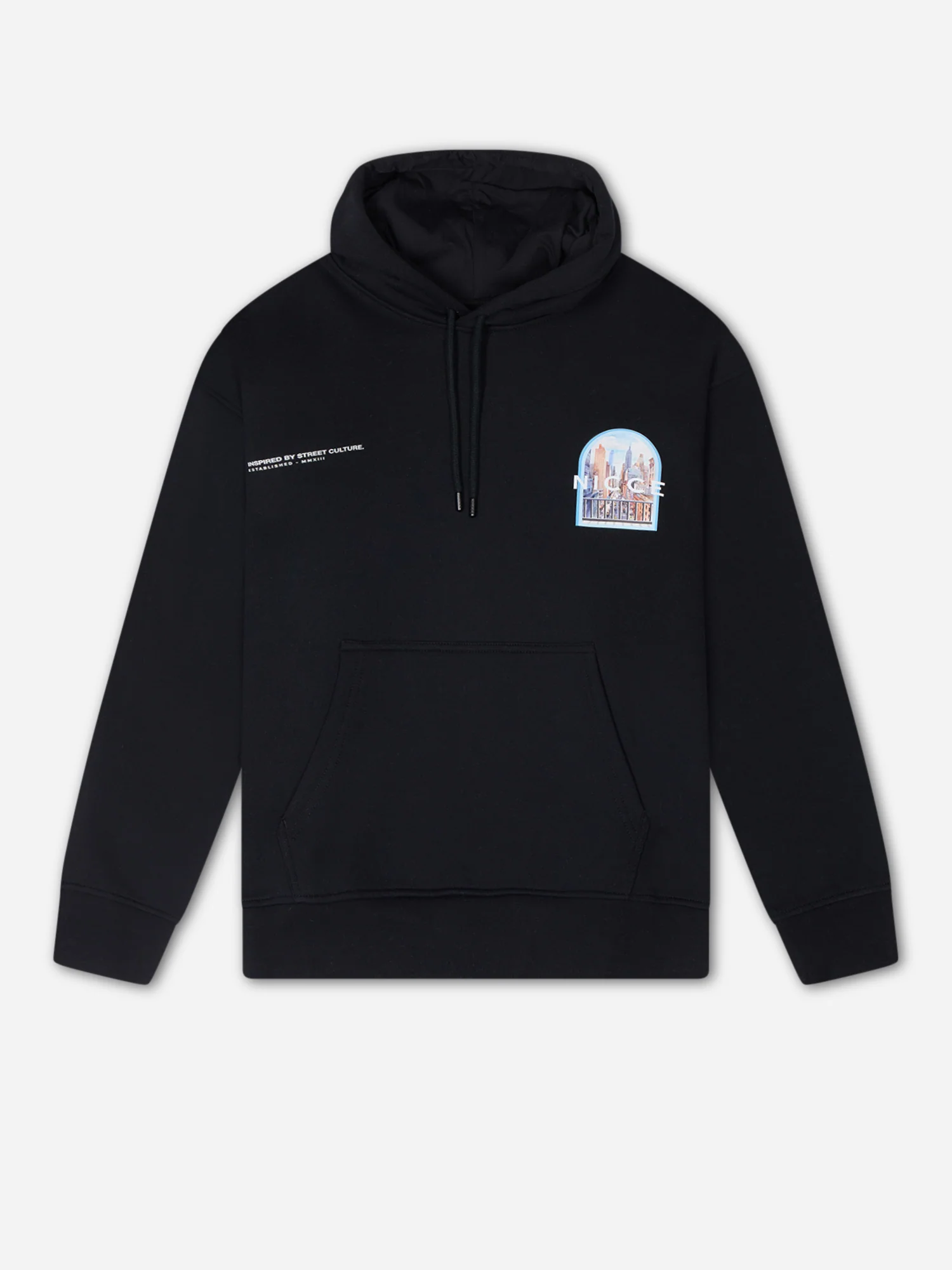 NICCE Mens Surge Hoodie | Black - Image 4