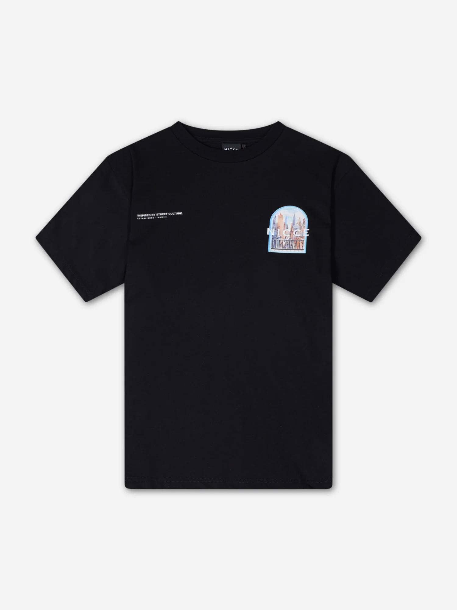 NICCE Mens Surge T-Shirt | Black - Image 4