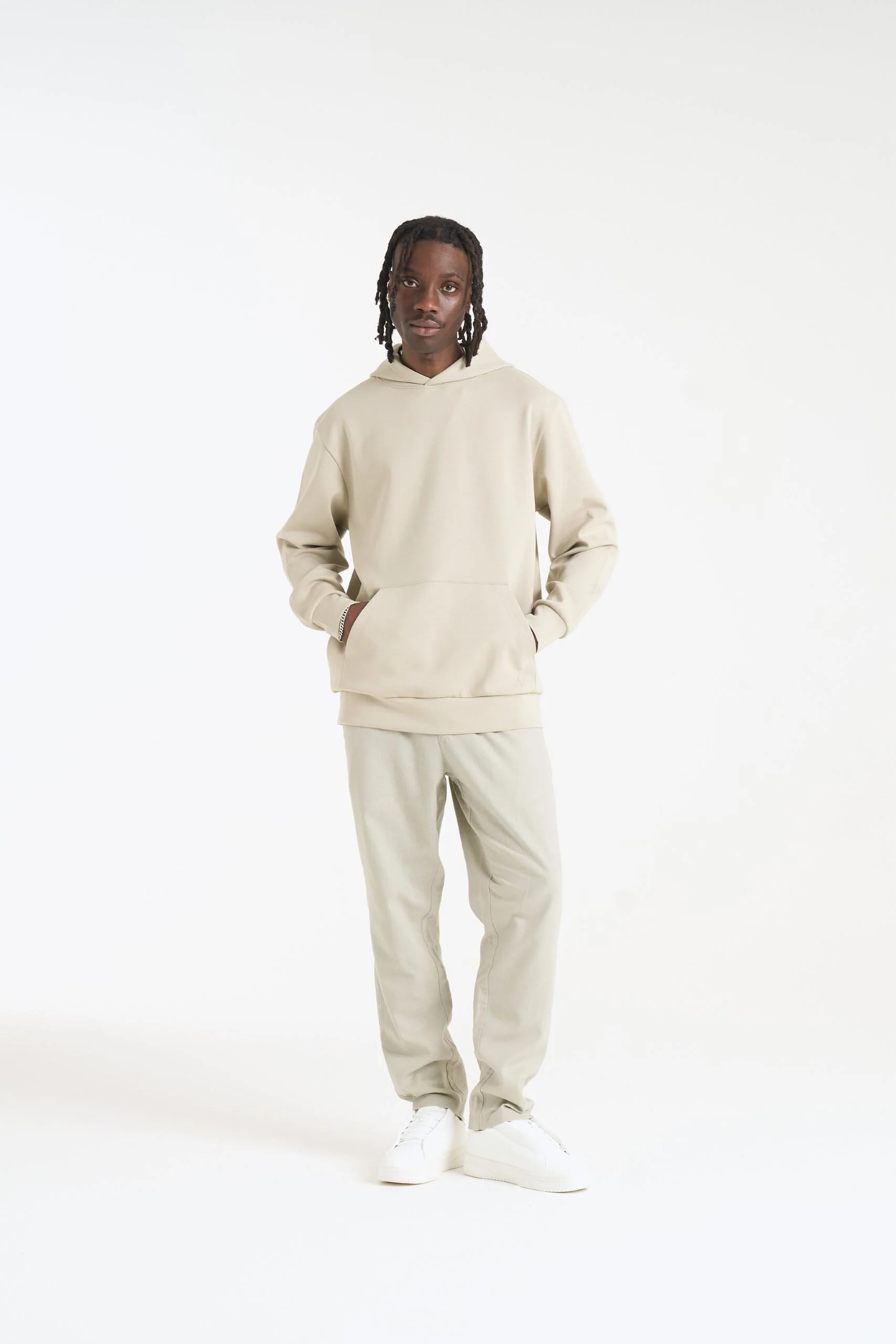 NICCE Mens Luxe Hoodie | Chalk Grey - Image 19