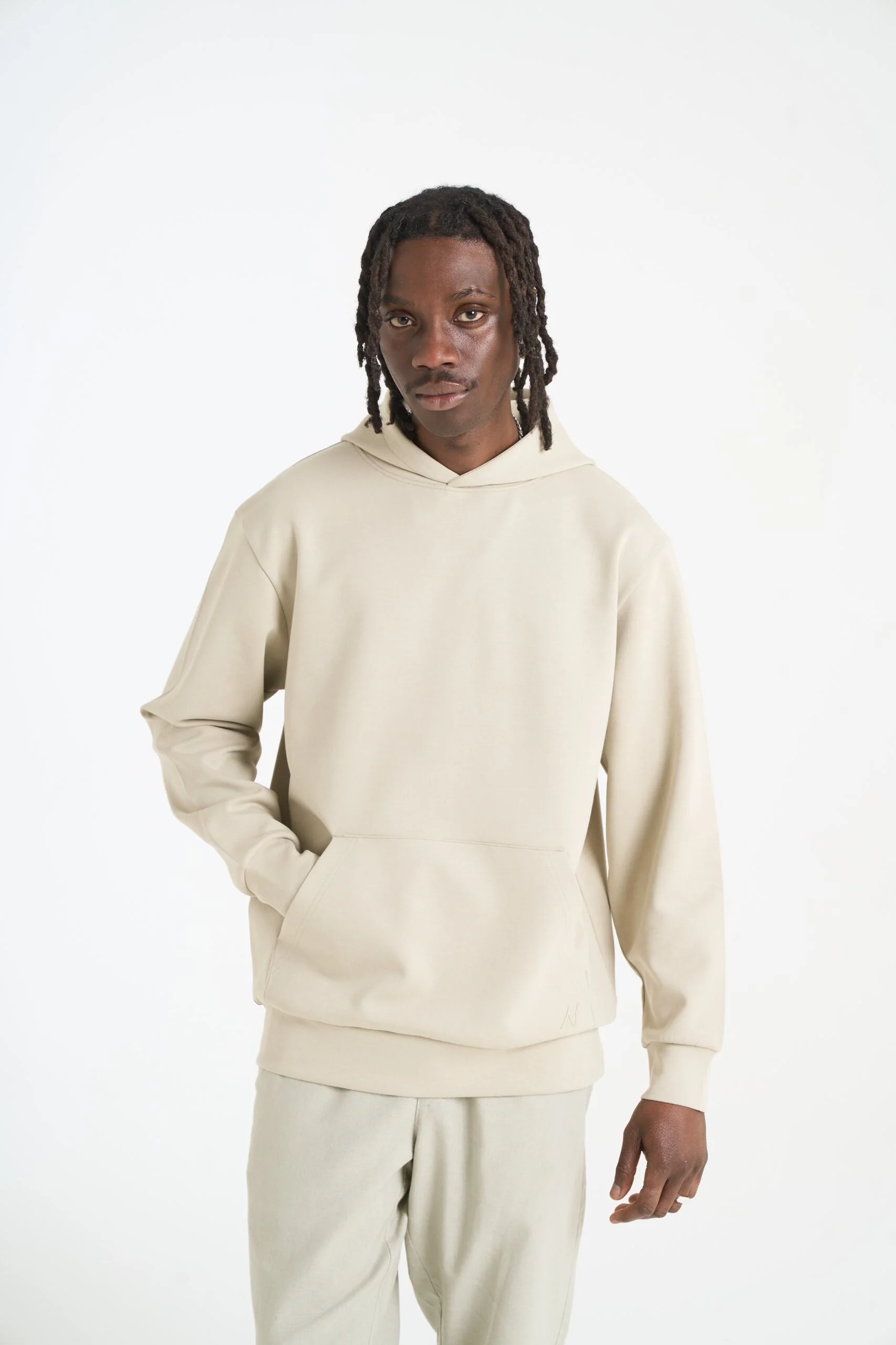 NICCE Mens Luxe Hoodie | Chalk Grey - Image 21