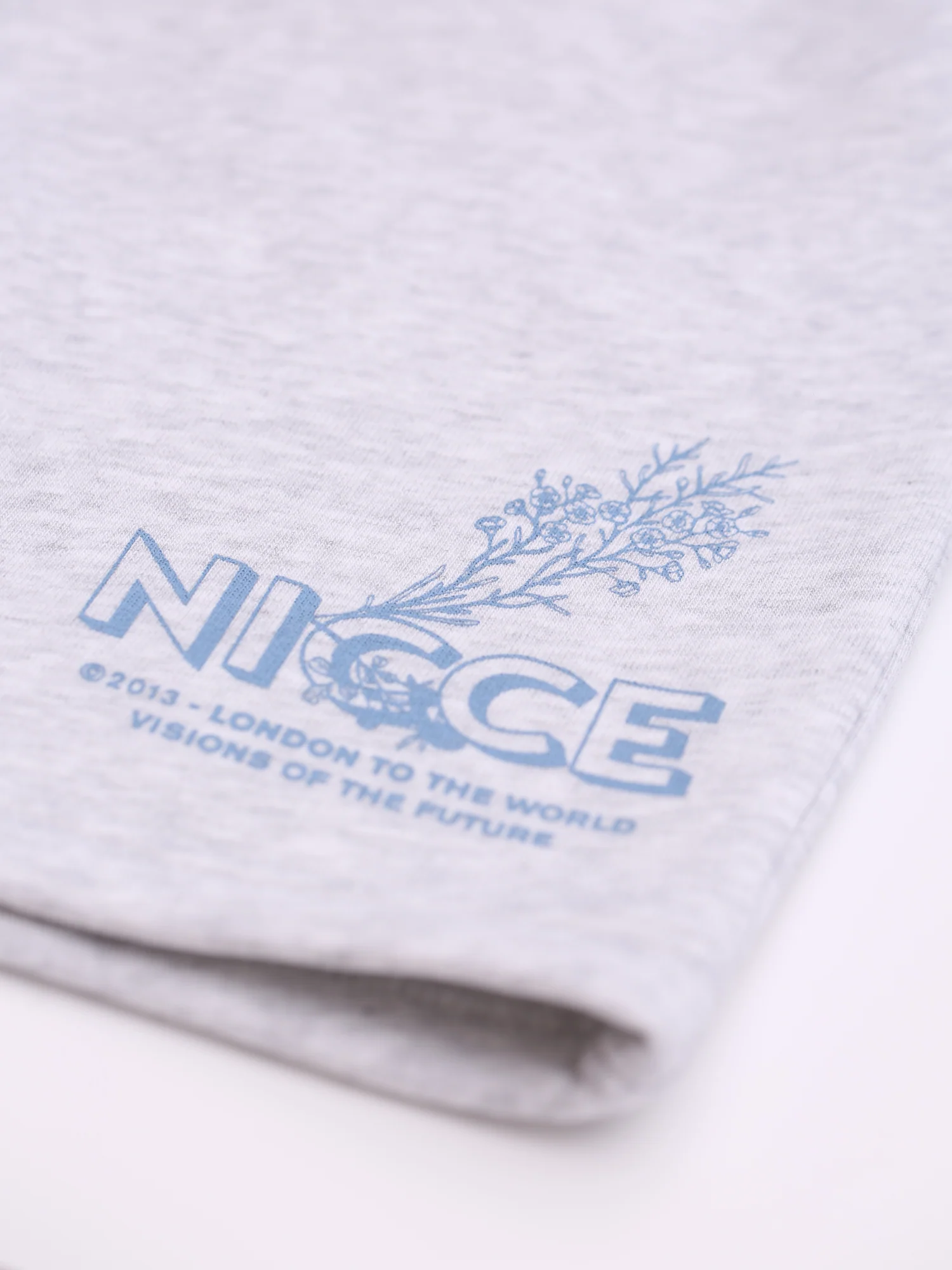 NICCE Mens Sylvan Shorts | Ice Grey Marl - Image 5