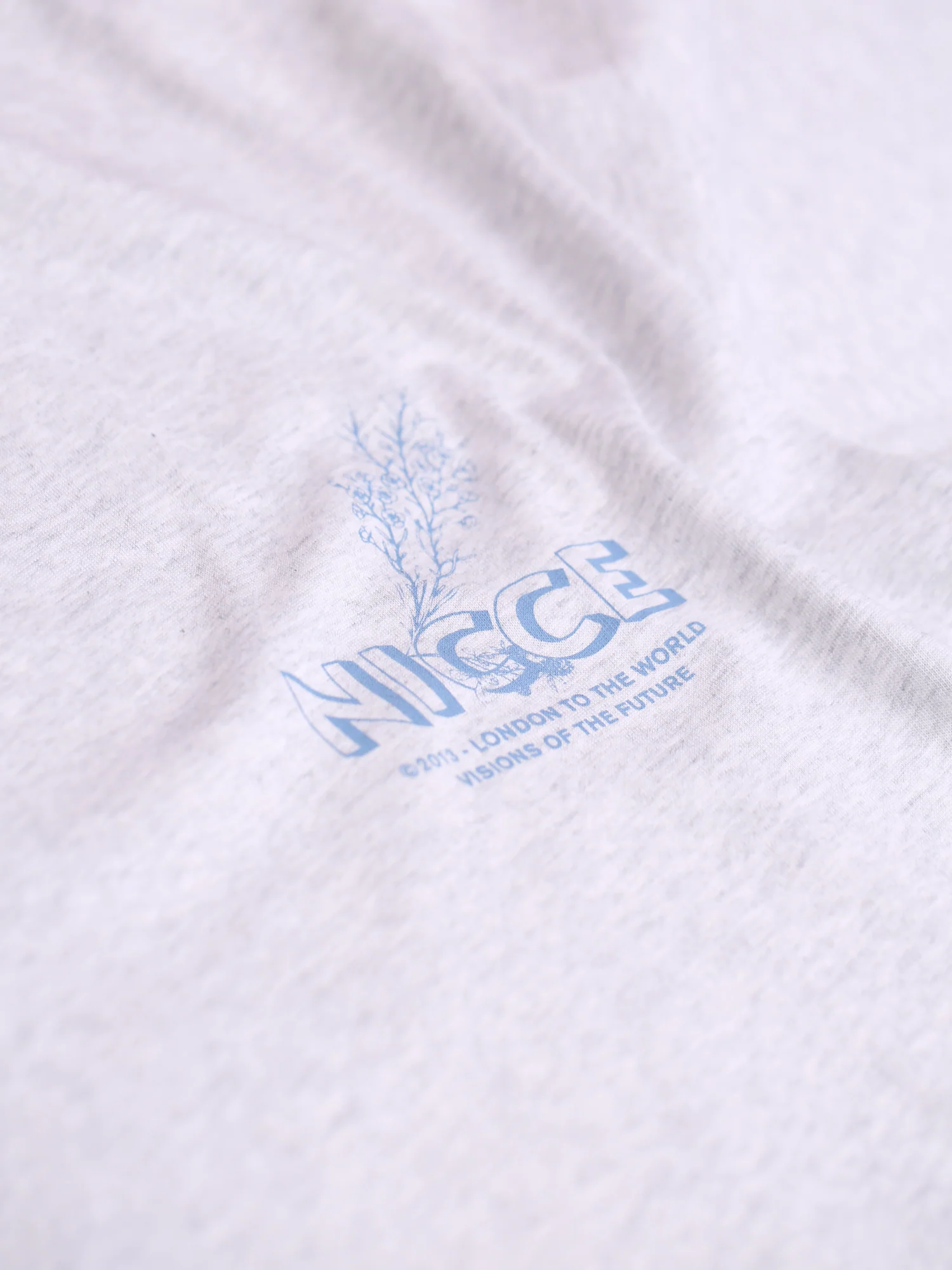 NICCE Mens Sylvan T-Shirt | Ice Grey Marl - Image 4