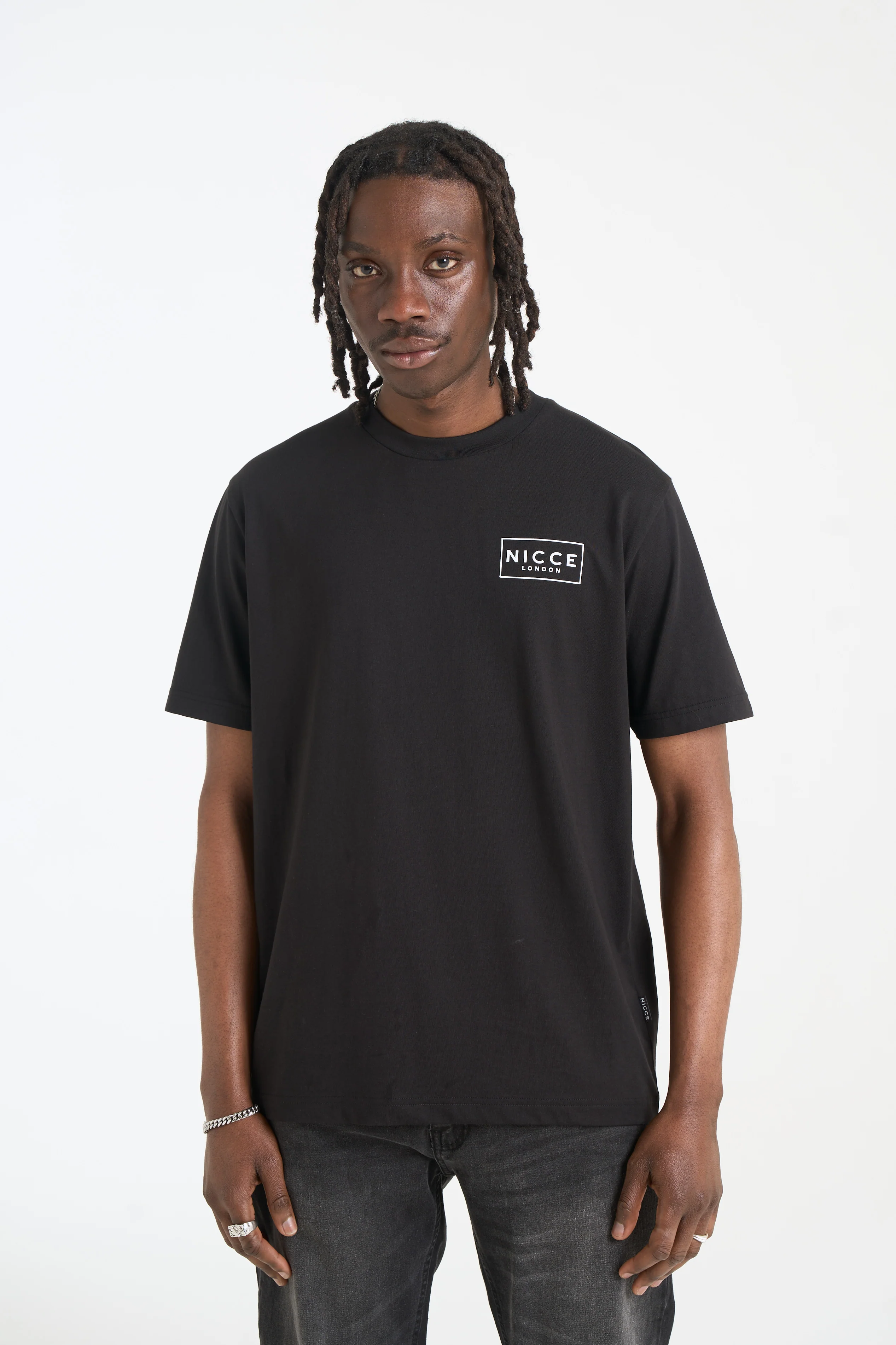 NICCE Mens Franzo T-Shirt | Black - Image 2
