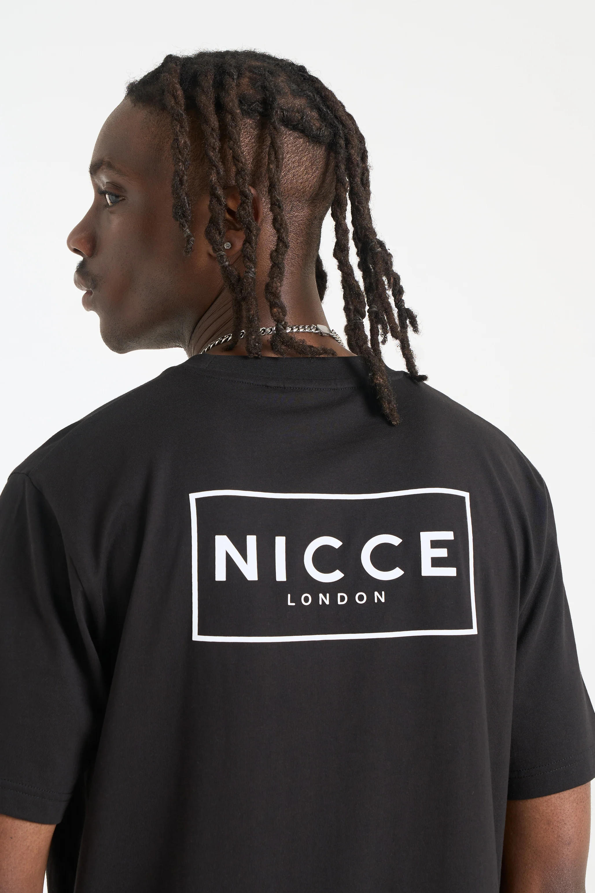 NICCE Mens Franzo T-Shirt | Black - Image 3