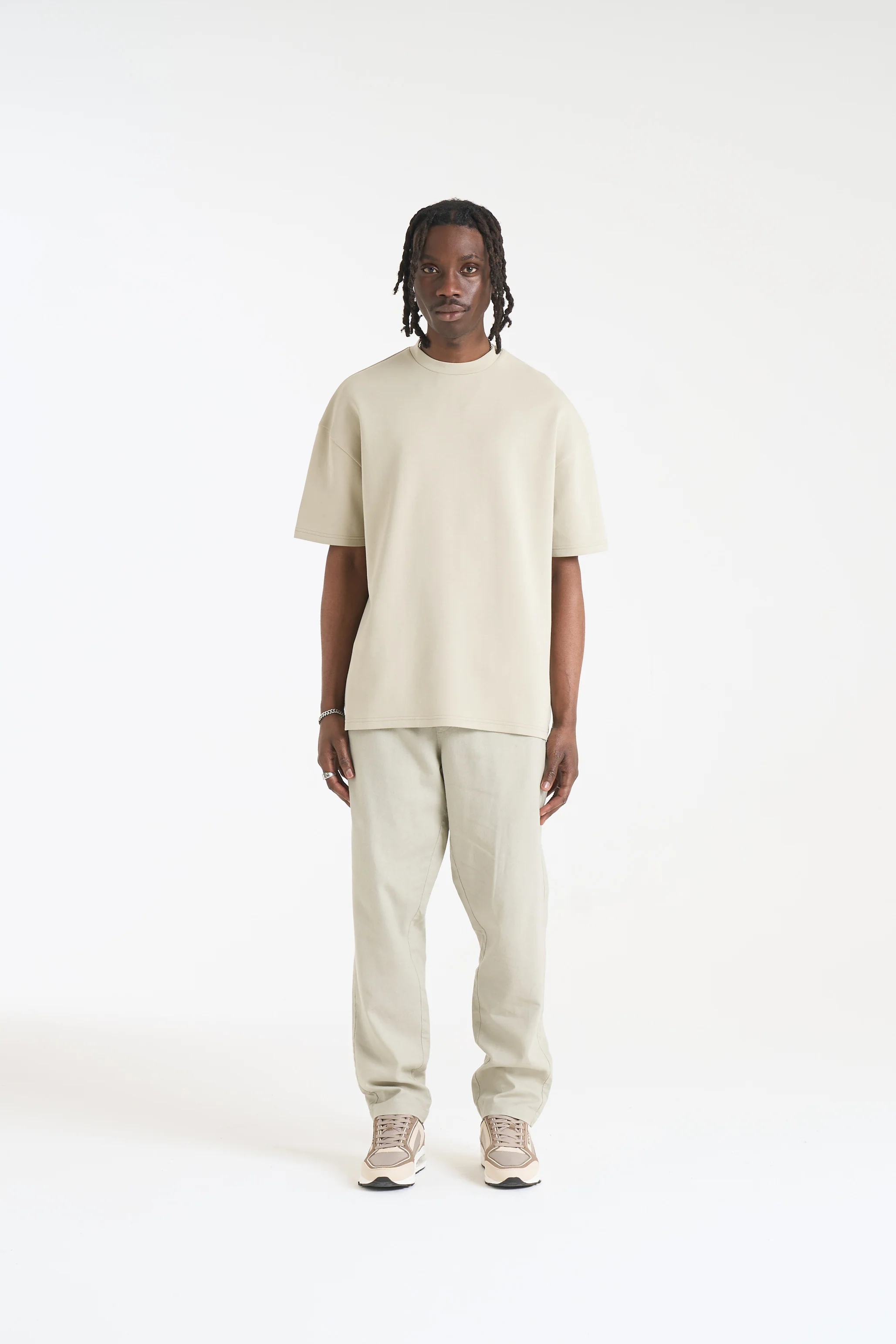 NICCE Mens Luxe T-Shirt | Grey Stone - Image 4