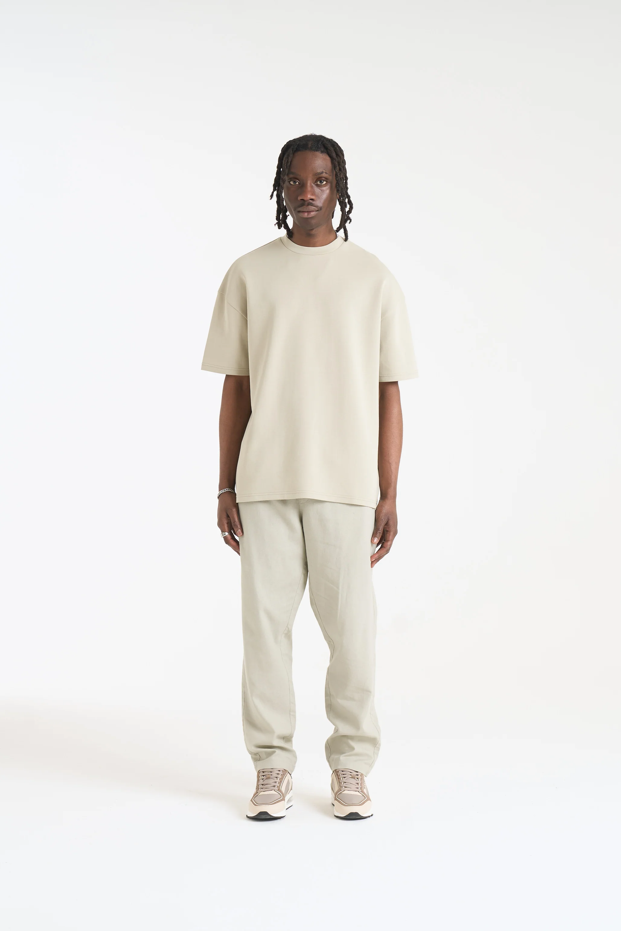 NICCE Mens Luxe T-Shirt | Grey Stone - Image 5