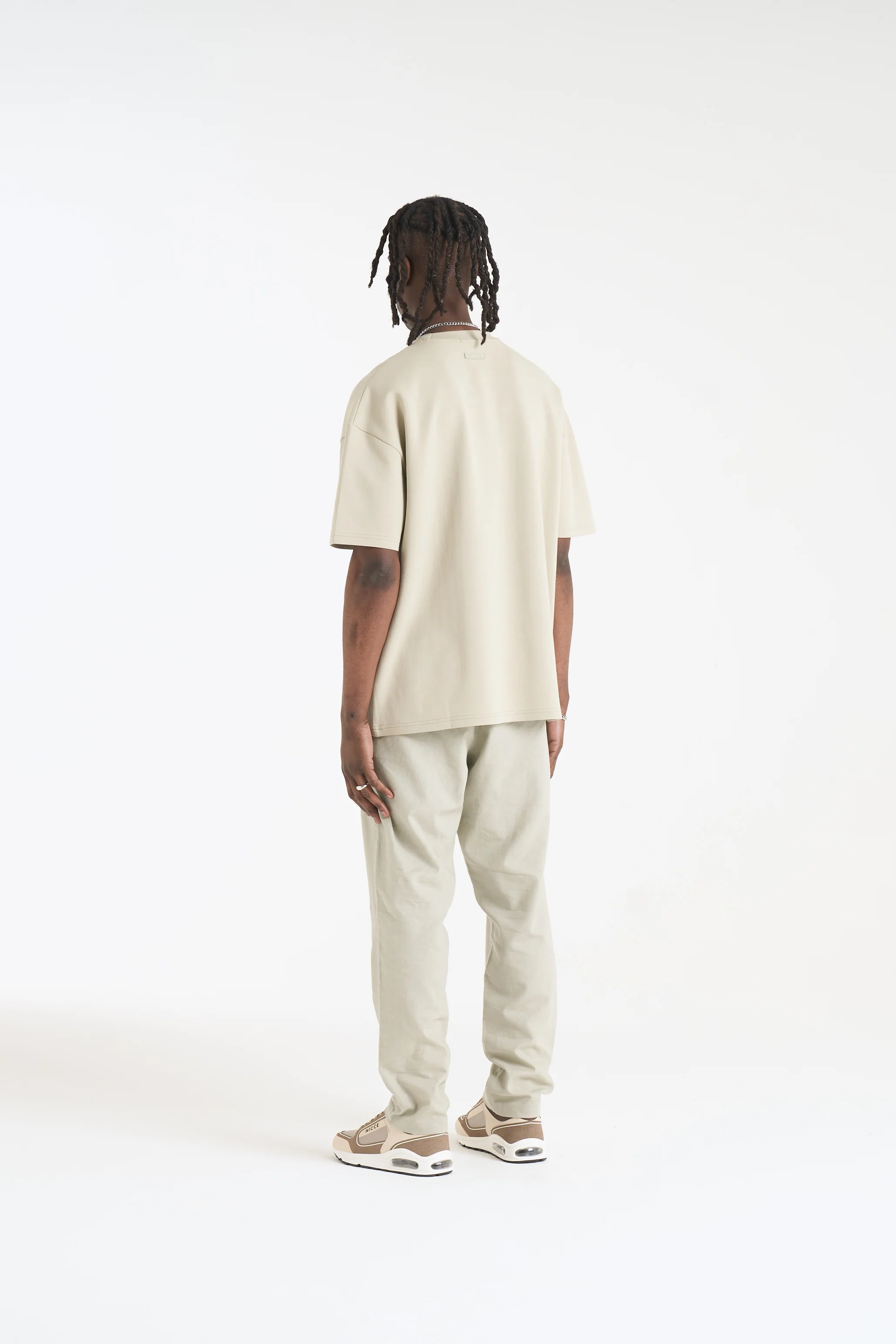 NICCE Mens Luxe T-Shirt | Grey Stone - Image 6