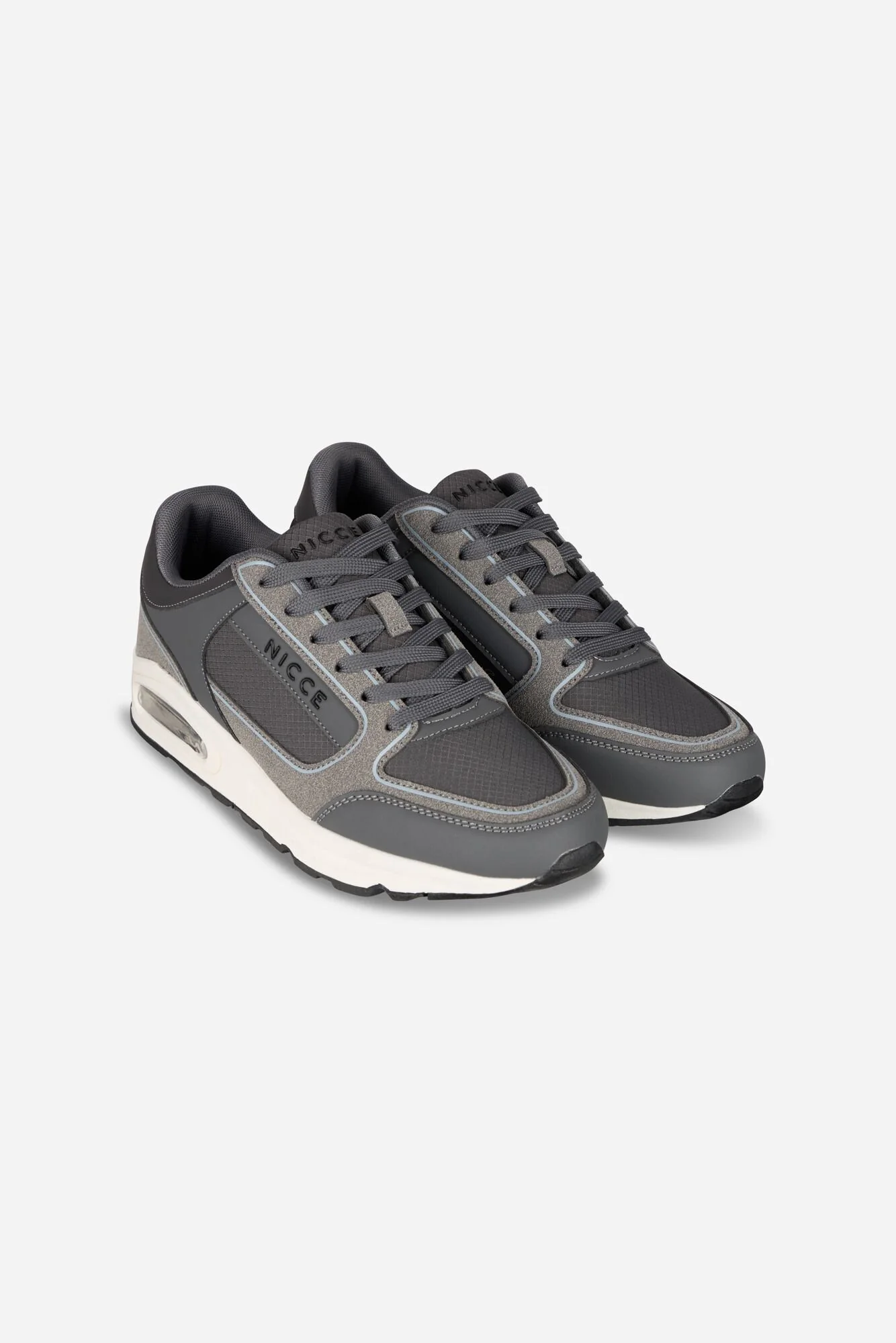NICCE Mens Elossi Trainers | Coal - Image 6