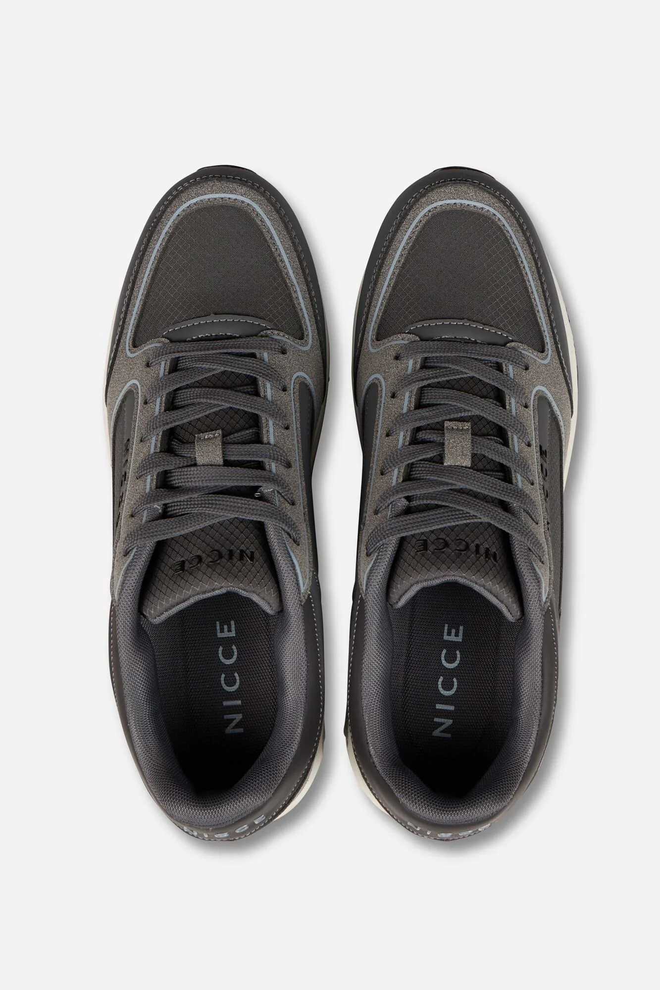 NICCE Mens Elossi Trainers | Coal - Image 8