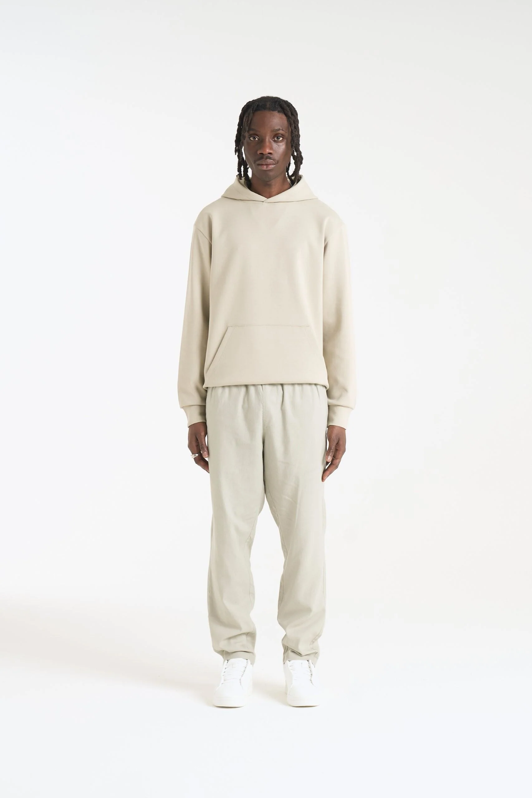 NICCE Mens Luxe Linee Trousers | Grey Stone - Image 3