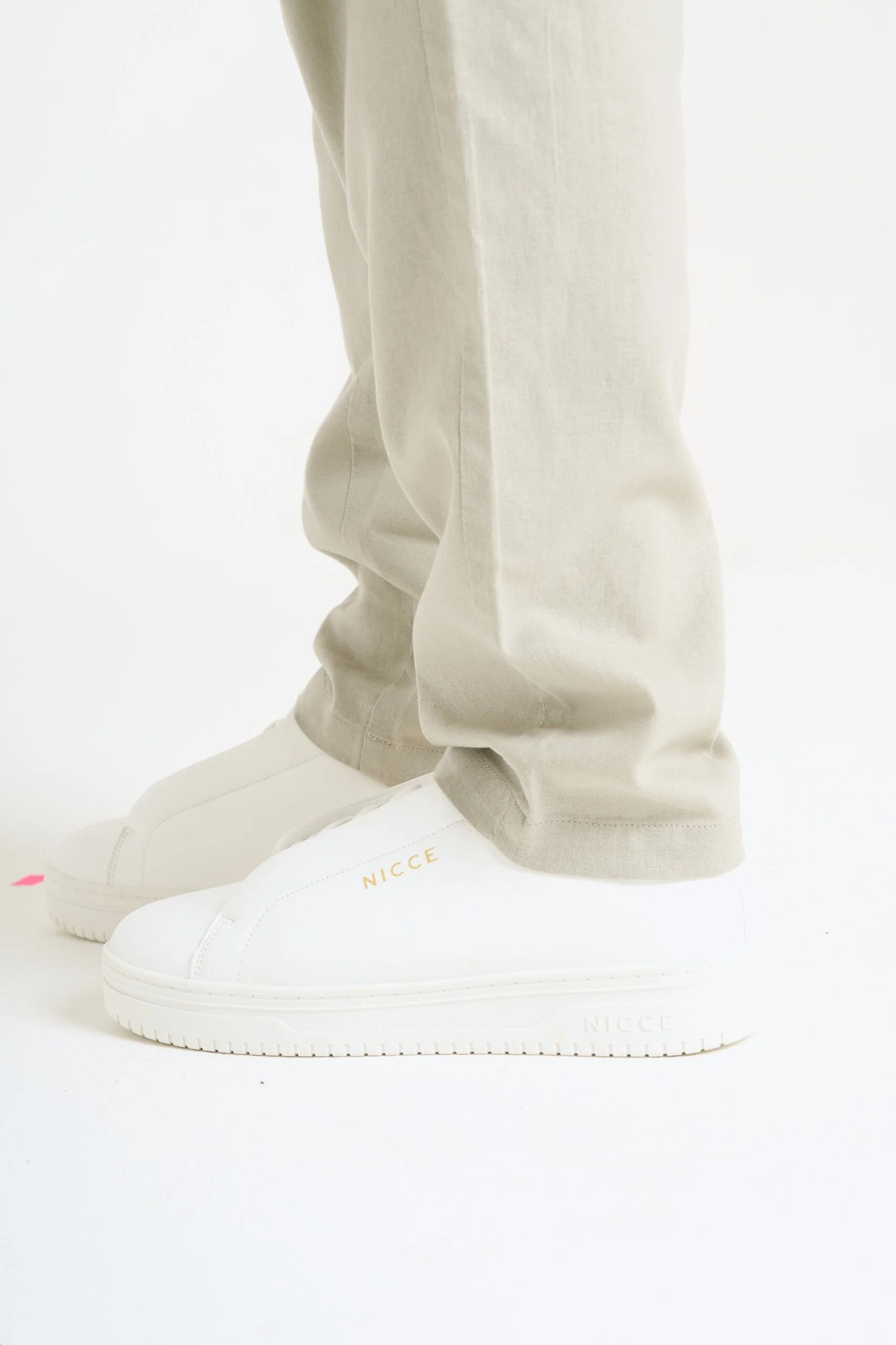 NICCE Mens Luxe Linee Trousers | Grey Stone - Image 4