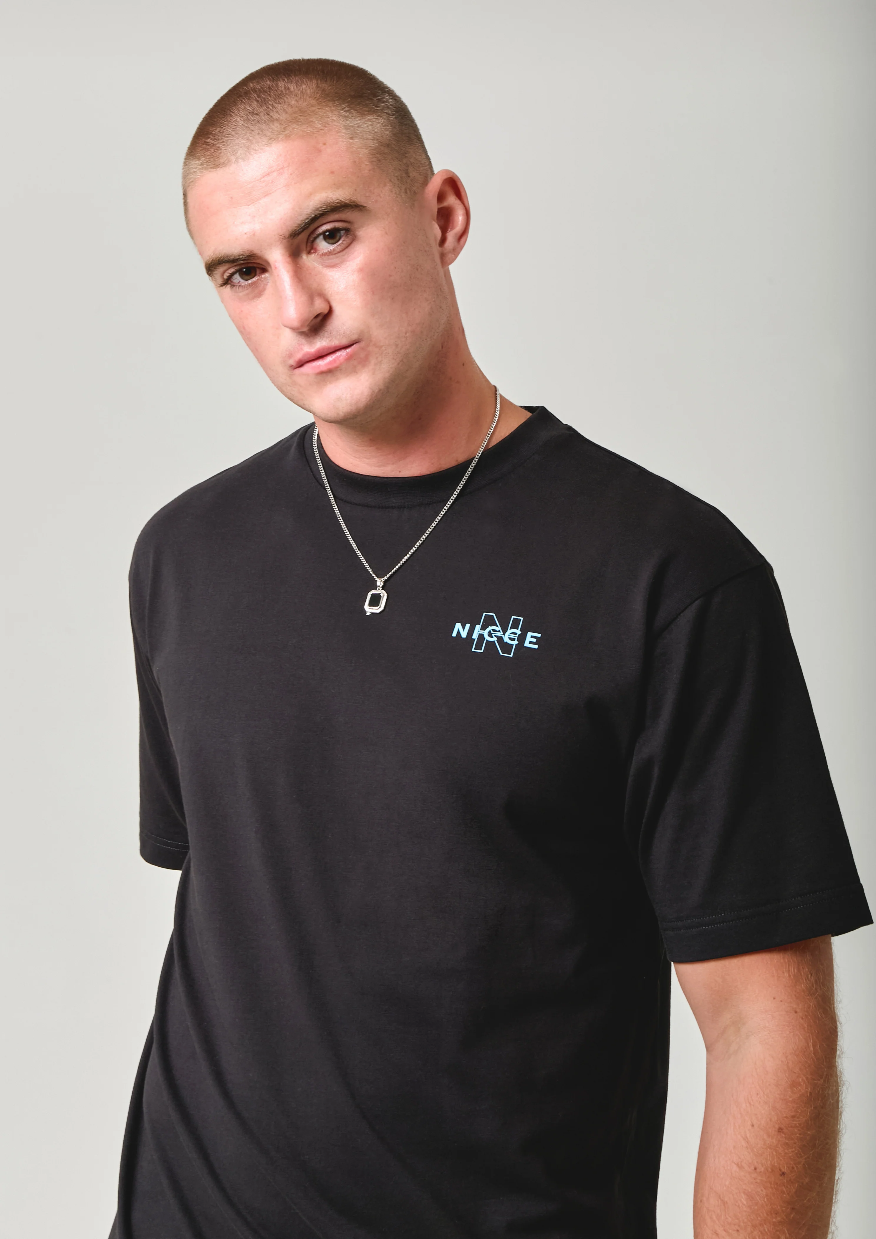NICCE Mens Vertex T-Shirt | Black - Image 5