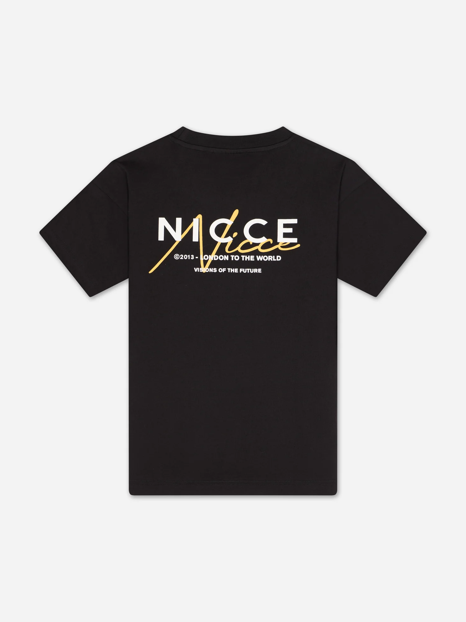NICCE Mens World Essentials T-Shirt | Black - Image 6