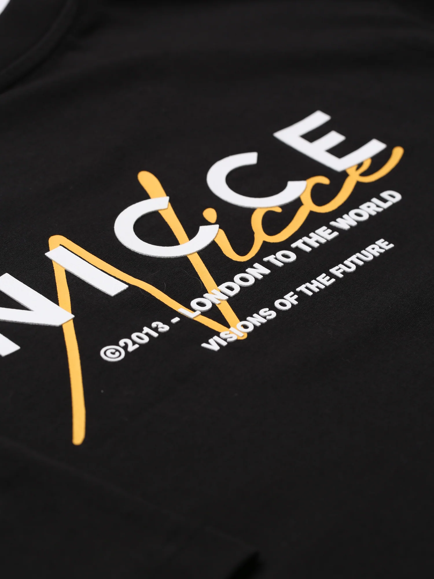 NICCE Mens World Essentials T-Shirt | Black - Image 7