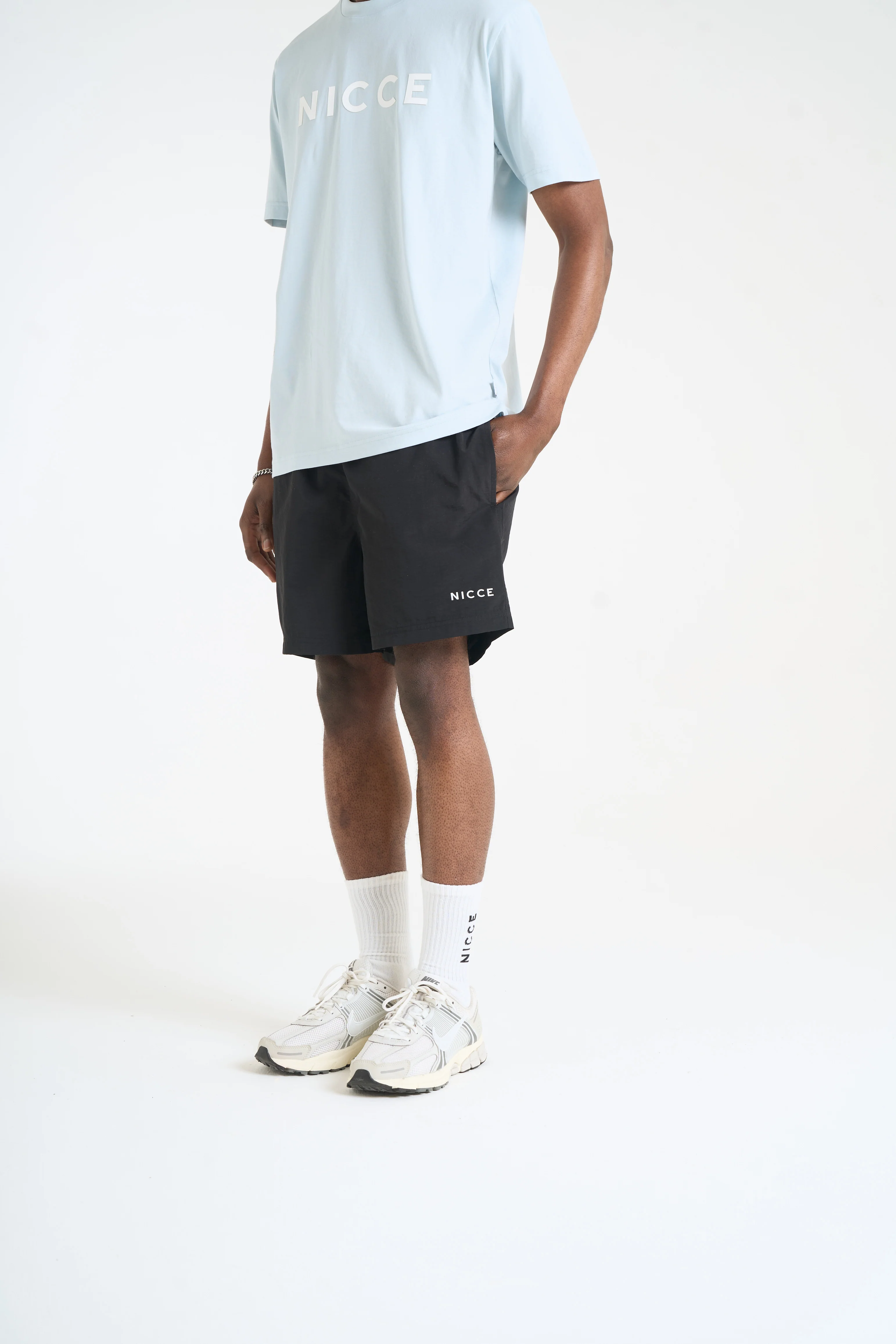 NICCE Mens Zorba Swimshorts | Black - Image 4